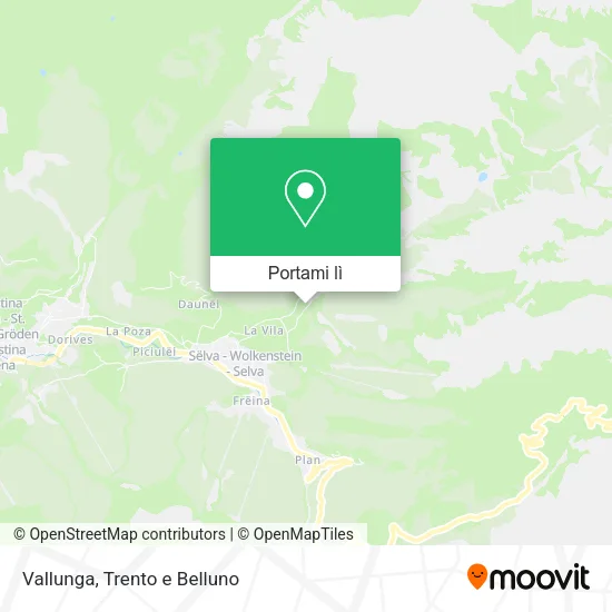 Mappa Vallunga