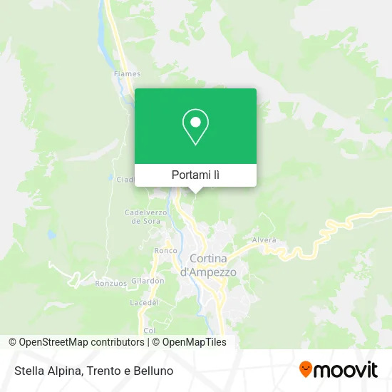 Mappa Stella Alpina
