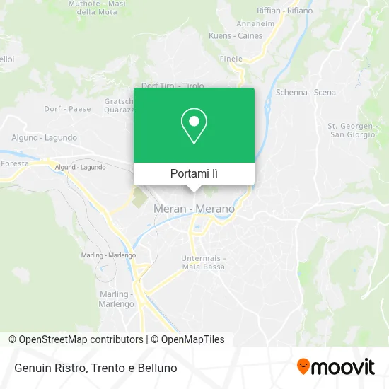 Mappa Genuin Ristro