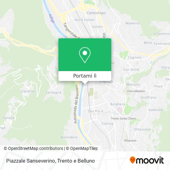 Mappa Piazzale Sanseverino