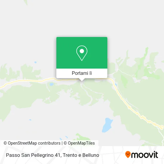 Mappa Passo San Pellegrino 41