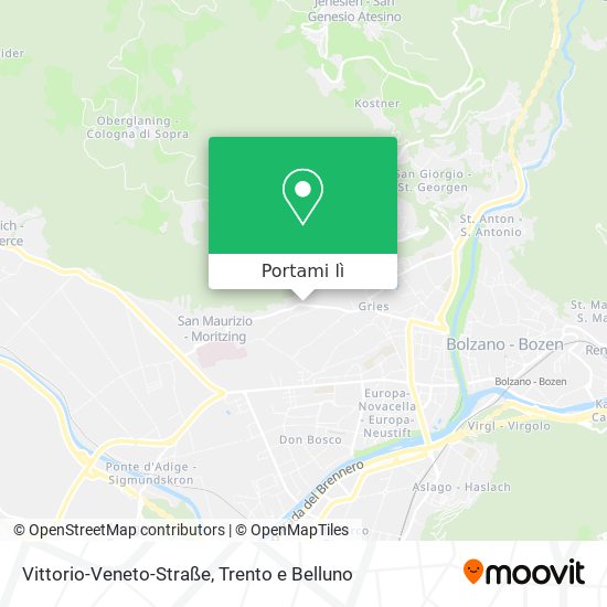 Mappa Vittorio-Veneto-Straße