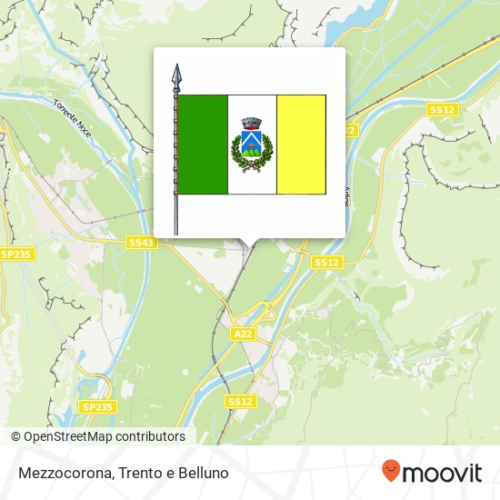 Mappa Mezzocorona