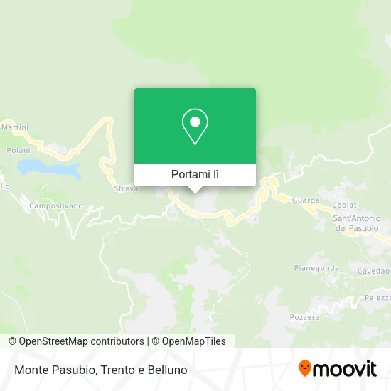 Mappa Monte Pasubio