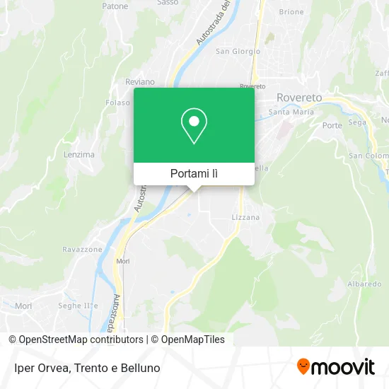 Mappa Iper Orvea
