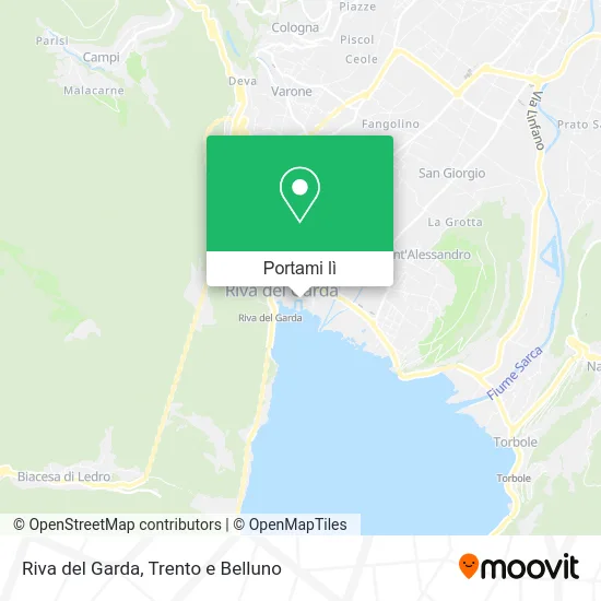 Mappa Riva del Garda