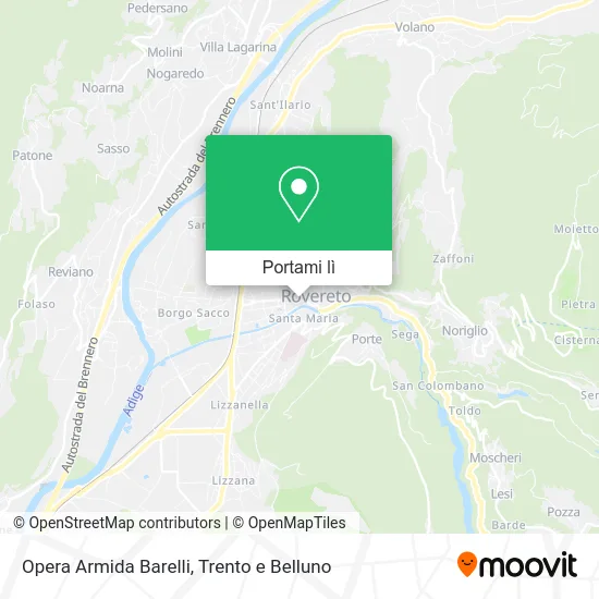 Mappa Opera Armida Barelli