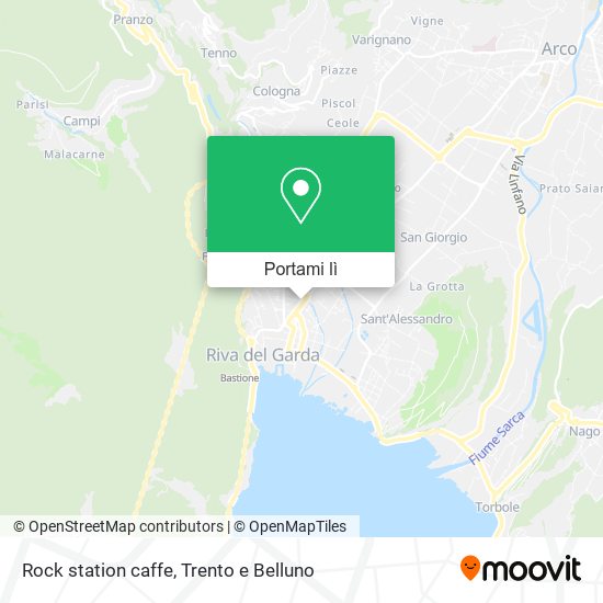 Mappa Rock station caffe