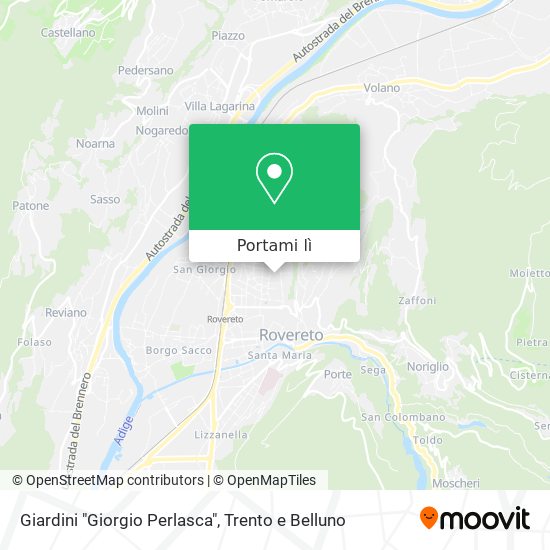 Mappa Giardini "Giorgio Perlasca"