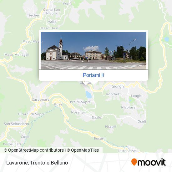 Mappa Lavarone