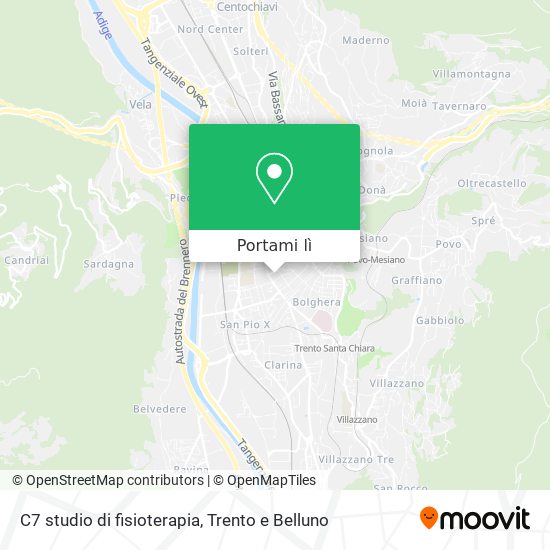 Mappa C7 studio di fisioterapia