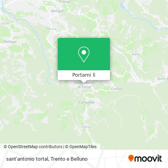 Mappa sant'antonio tortal