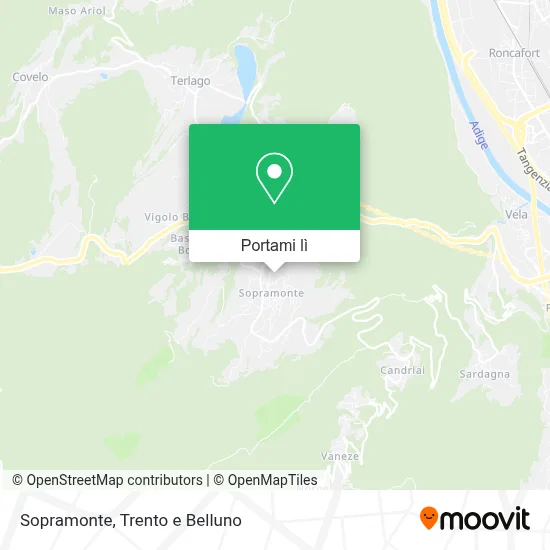 Mappa Sopramonte