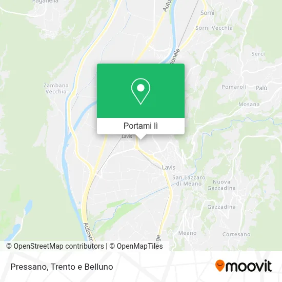 Mappa Pressano