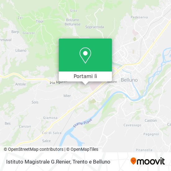 Mappa Istituto Magistrale G.Renier