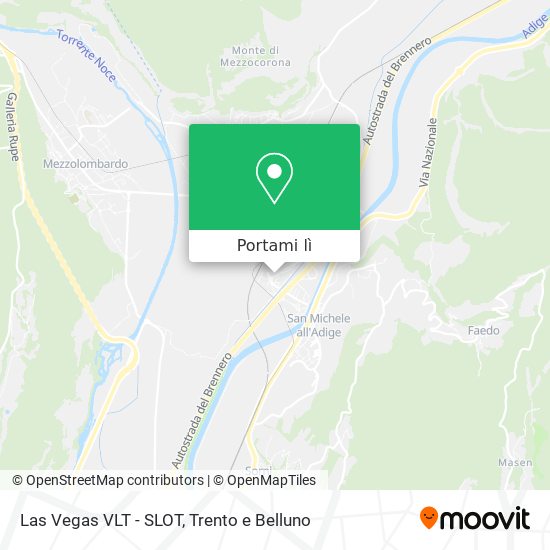 Mappa Las Vegas VLT - SLOT