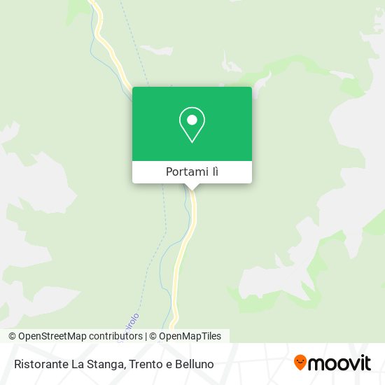 Mappa Ristorante La Stanga