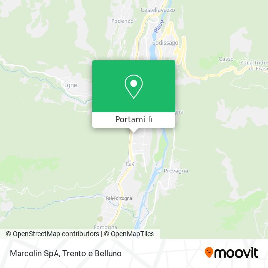 Mappa Marcolin SpA