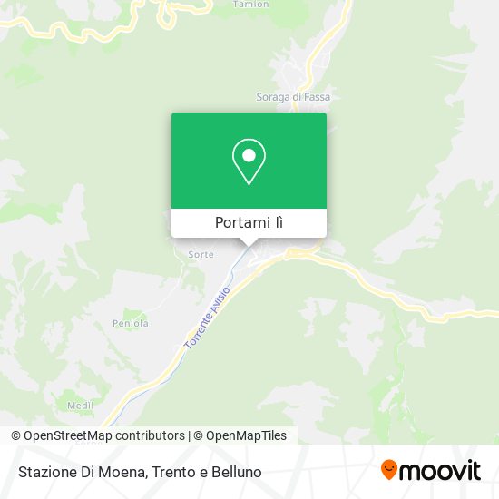Mappa Stazione Di Moena