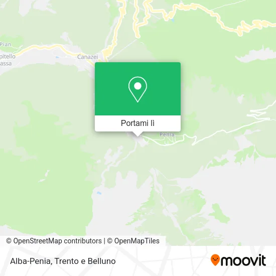 Mappa Alba-Penia