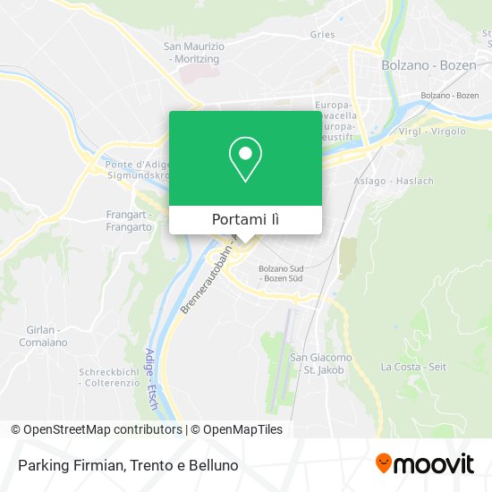 Mappa Parking Firmian