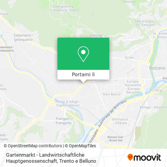 Mappa Gartenmarkt - Landwirtschaftliche Hauptgenossenschaft