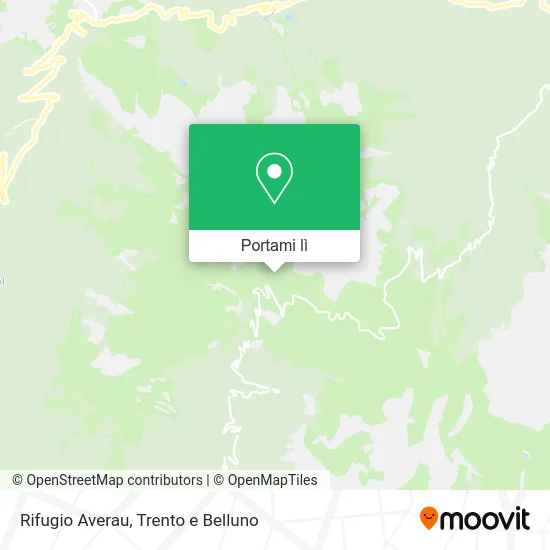 Mappa Rifugio Averau
