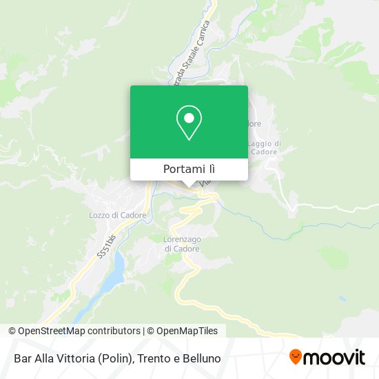 Mappa Bar Alla Vittoria (Polin)