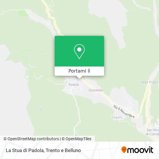 Mappa La Stua di Padola