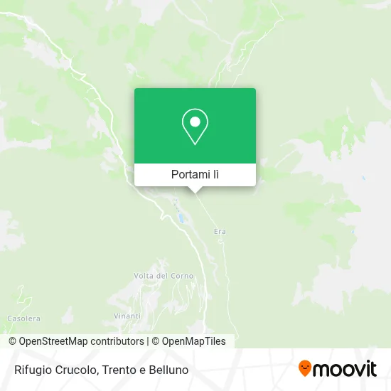 Mappa Rifugio Crucolo