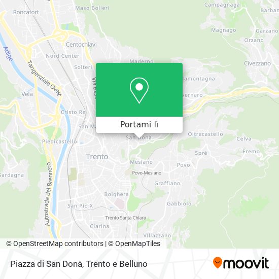 Mappa Piazza di San Donà