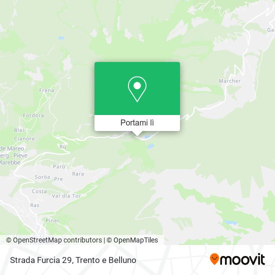 Mappa Strada Furcia 29