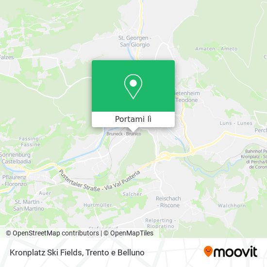 Mappa Kronplatz Ski Fields