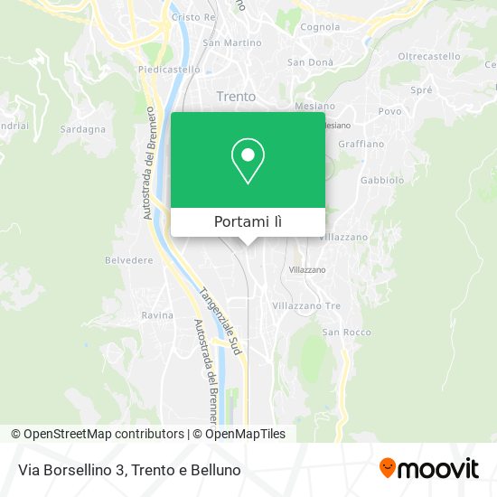 Mappa Via Borsellino 3