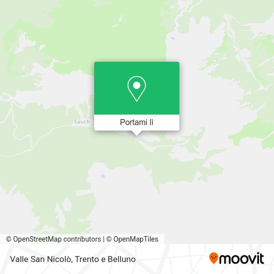 Mappa Valle San Nicolò
