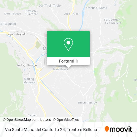 Mappa Via Santa Maria del Conforto 24