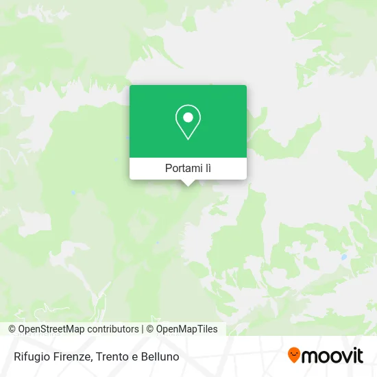Mappa Rifugio Firenze