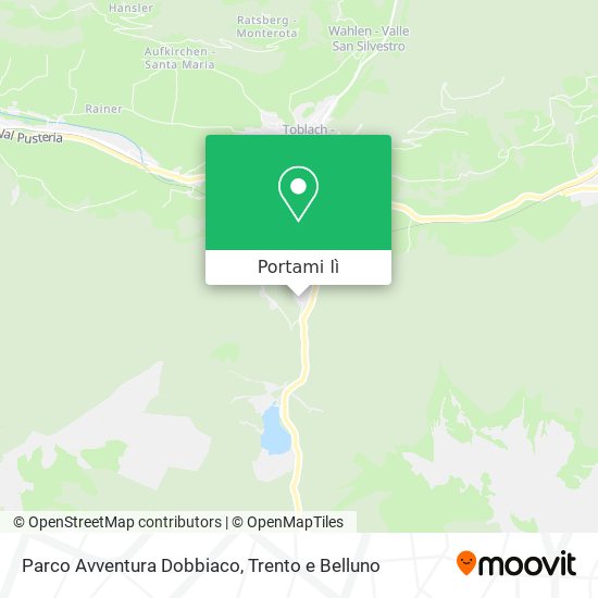 Mappa Parco Avventura Dobbiaco