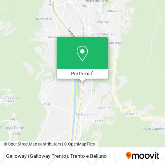 Mappa Galloway (Galloway Trento)