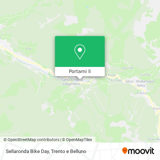 Mappa Sellaronda Bike Day