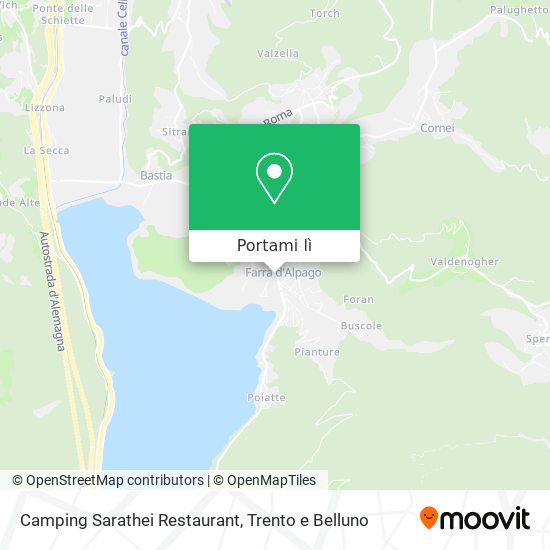 Mappa Camping Sarathei Restaurant