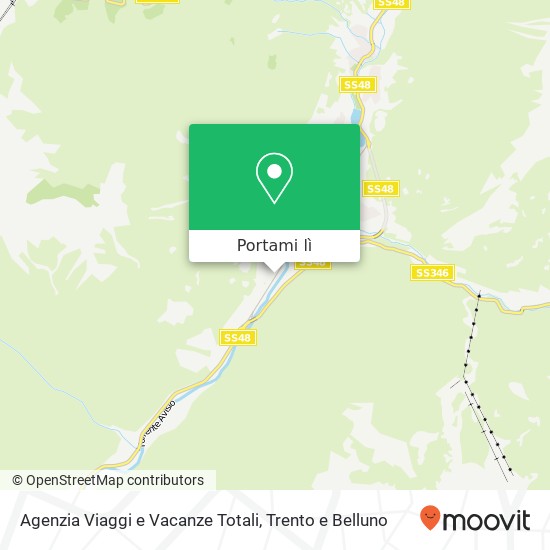 Mappa Agenzia Viaggi e Vacanze Totali