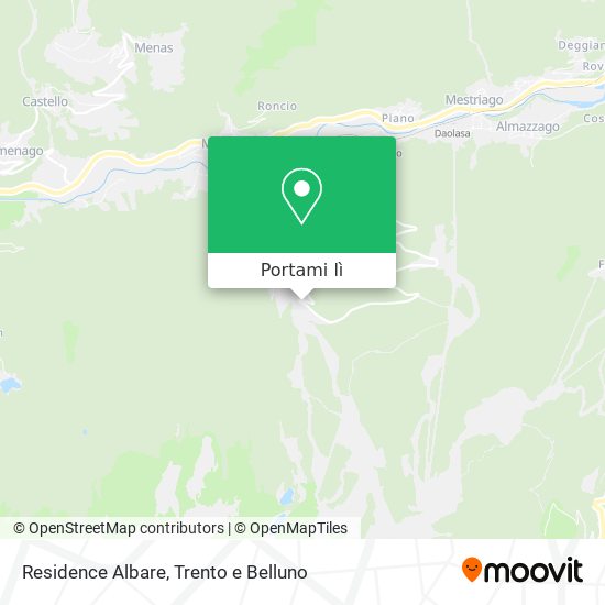 Mappa Residence Albare