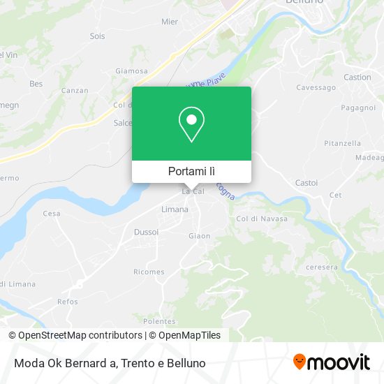 Mappa Moda Ok Bernard a
