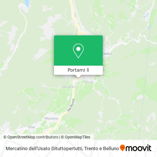 Mappa Mercatino dell'Usato Dituttopertutti