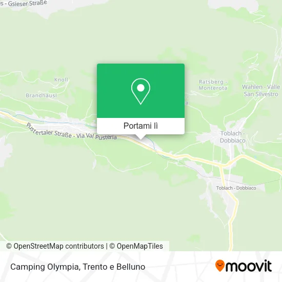 Mappa Camping Olympia