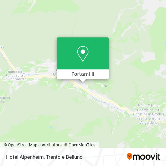 Mappa Hotel Alpenheim