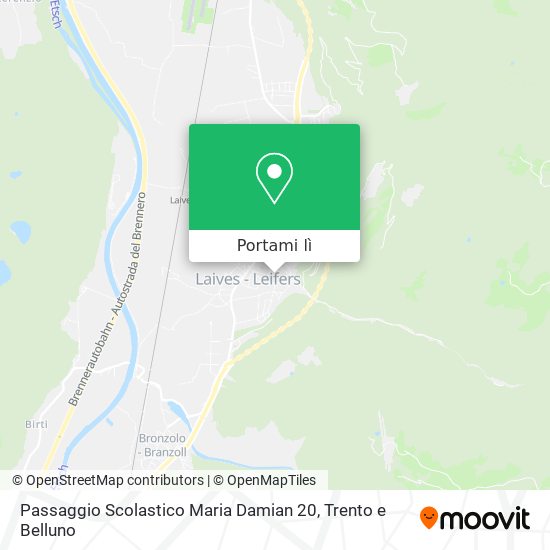 Mappa Passaggio Scolastico Maria Damian 20