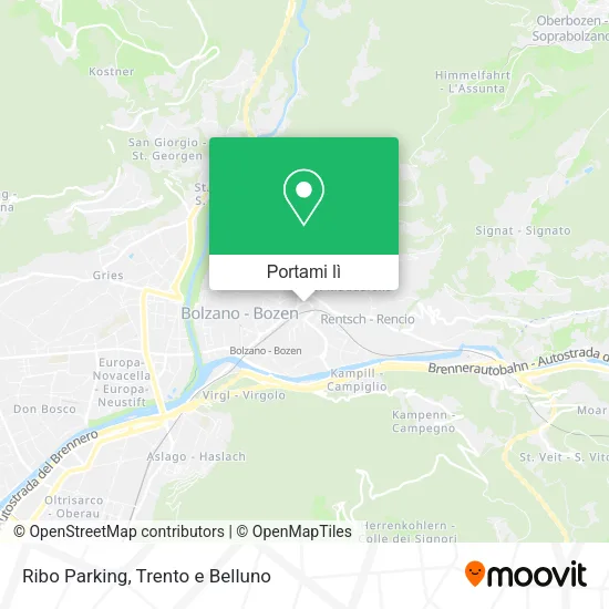 Mappa Ribo Parking