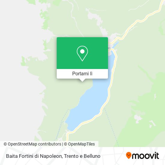 Mappa Baita Fortini di Napoleon